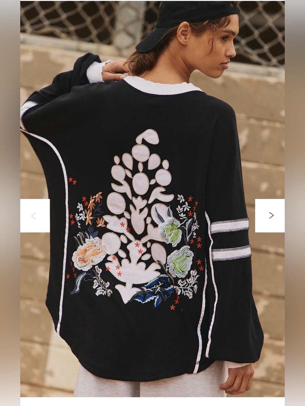Free People - FP Movement Rugby Ready Logo Layer NWT